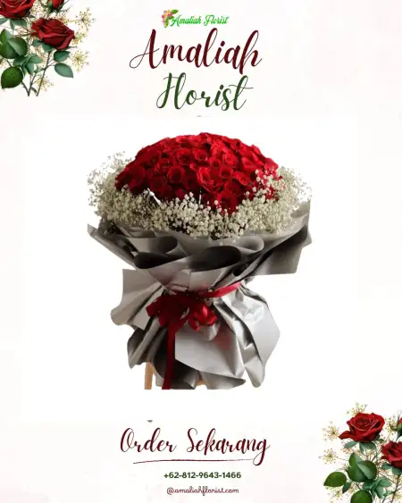 Buket Bunga Pacar